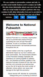 Mobile Screenshot of nationalpubwatch.org.uk
